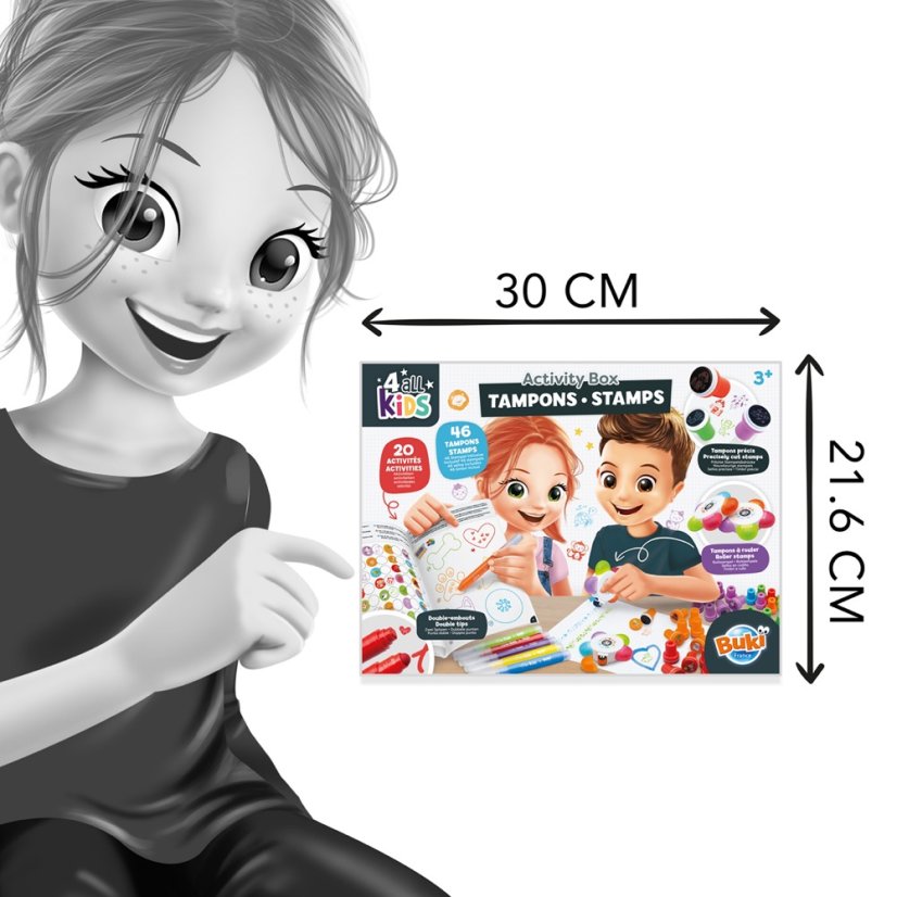 Kreativní sada razítka pro děti