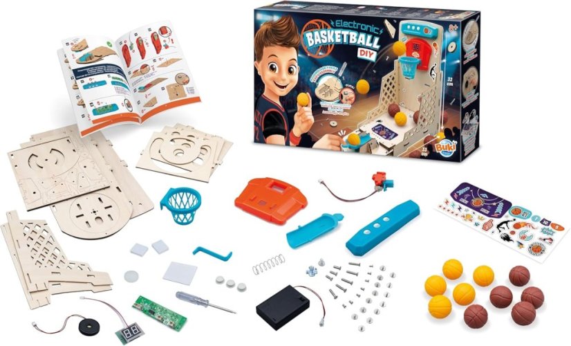 Urob si sám - Stavebnica Elektronický basketbalový kôš