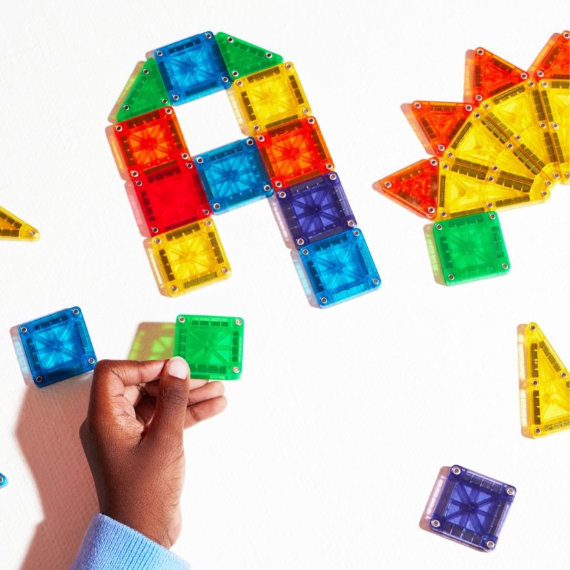 Magnetická stavebnica Magna Tiles microMAGS Deluxe Set 70 dielov