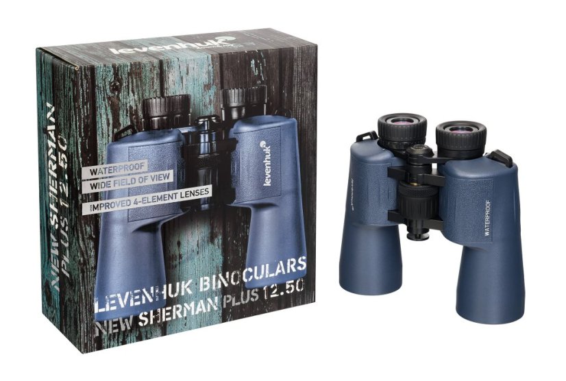 Binokulárny ďalekohľad Levenhuk New Sherman PLUS 12x50