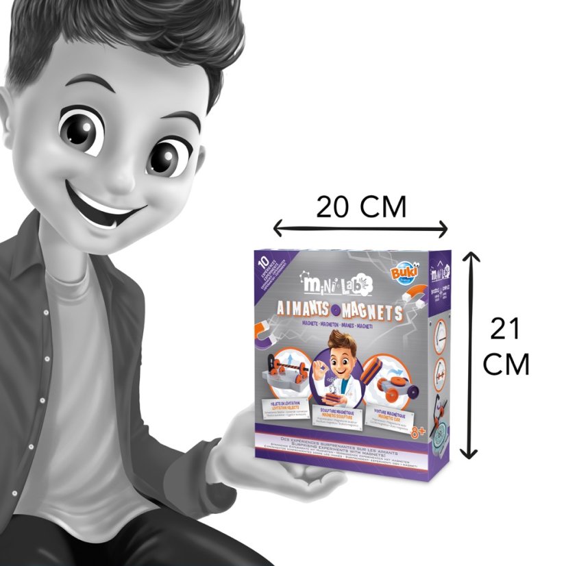 Minilabák - Experimenty s magnety