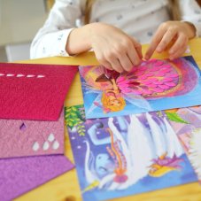 Třpytivá mozaika pro děti - Svět víl