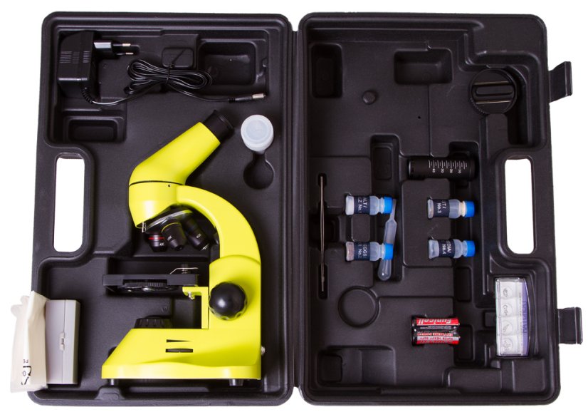 Mikroskop Levenhuk  Rainbow 50L PLUS Lime