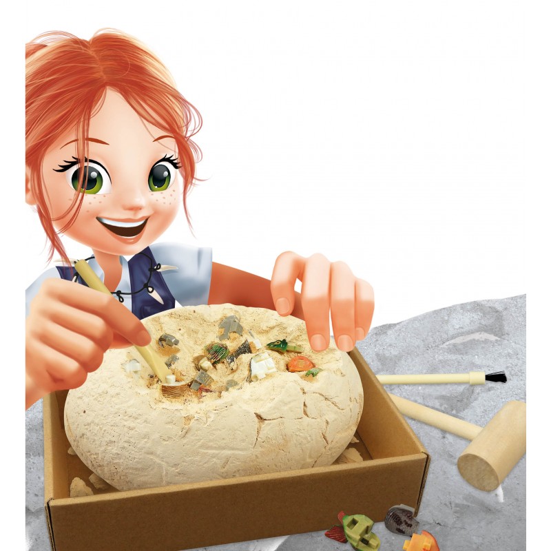 Dinosaurie vajce Mega - 3D vykopávky dinosaurov