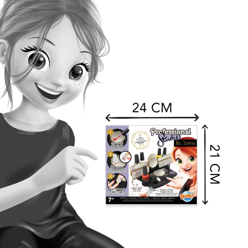 Nehtové studio pro děti - razítka na nehty