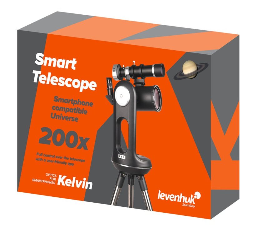 Smart teleskop s automatickým navádzaním Levenhuk Kelvin Bright STM102
