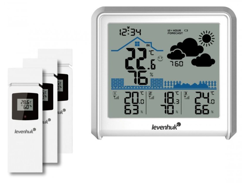 Meteorologická stanica Levenhuk Wezzer PLUS LP50