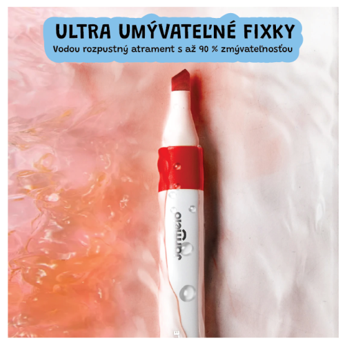 Obojstranné fixky s dvoma hrotmi v boxe 24 ks