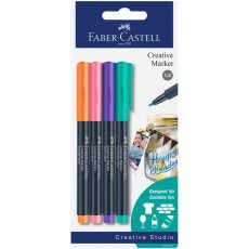Fixky Faber-Castell Creative Studio -  4 farby