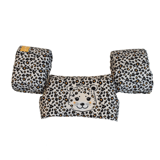 Plovací vesta s rukávky Leopard 2–6 let