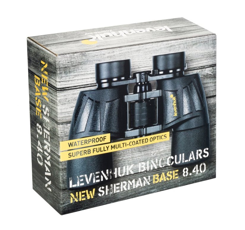 Binokulární dalekohled Levenhuk New Sherman BASE 8x40