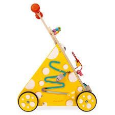 Dřevěné multifunkční chodítko Kočka Janod