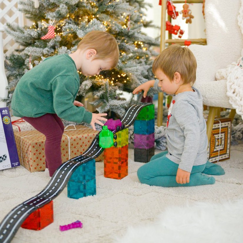 Magnetická stavebnice Magna Tiles Downhill Duo 40 dílů