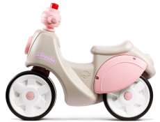 Odrážedlo Falk Retro Strada béžovo/růžové s klaksonem