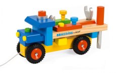 Kamión s náradím 17 ks Janod BricoKids