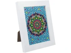 Obraz ze třpytek - Mandala