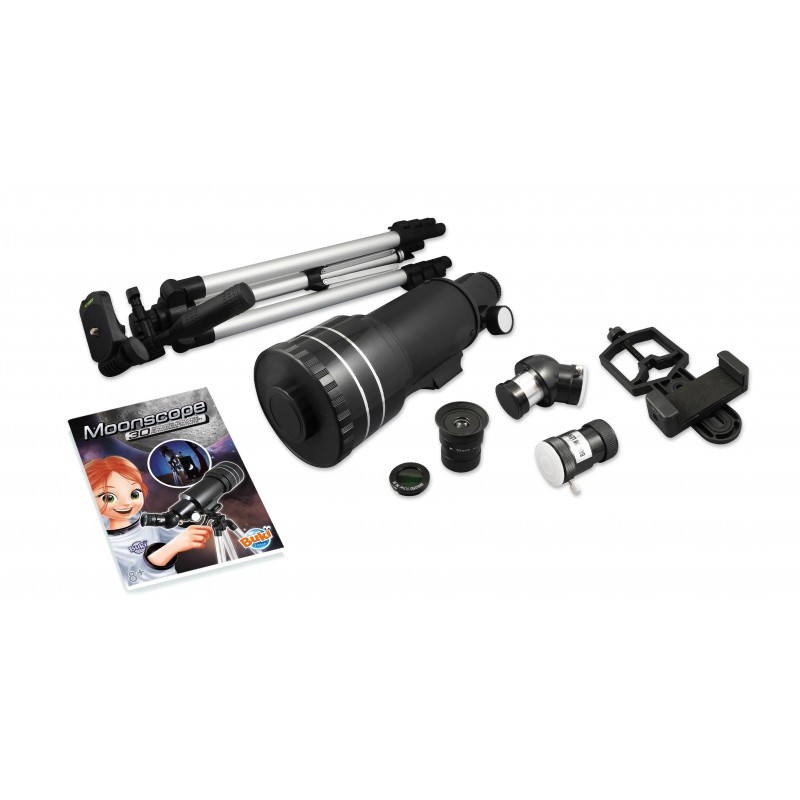 Astronomický dalekohled na Měsíc - Zoom 90 x