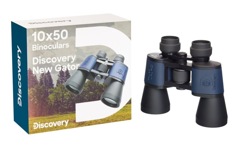 Binokulárny ďalekohľad Levenhuk Discovery New Gator 10x50