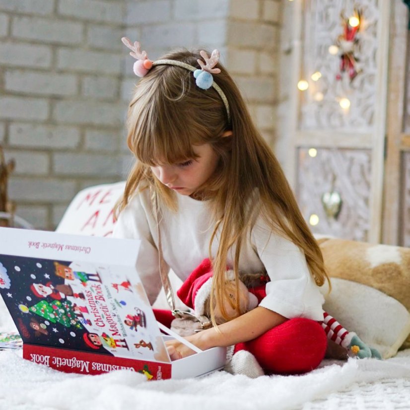 Magnetická kniha Vánoce – Christmas Magnetic Book