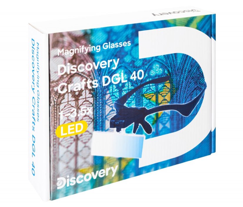 Zväčšovacie okuliare Discovery Crafts DGL 40