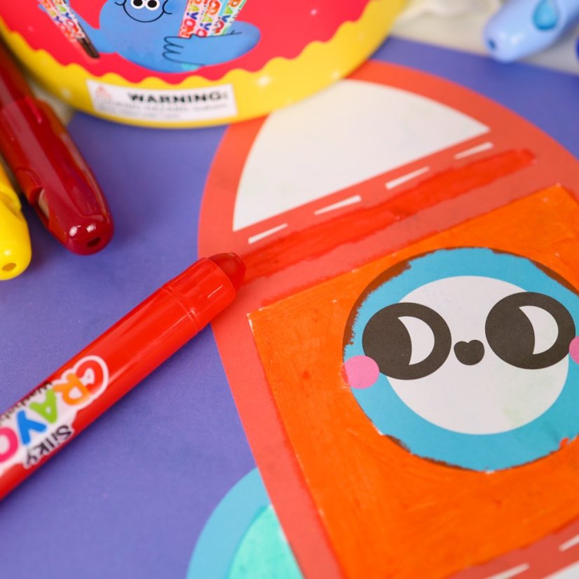 Jemné voskovky Smývatelné 36 ks