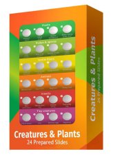 Preparáty pod mikroskop - rastliny a živočíchy CP24