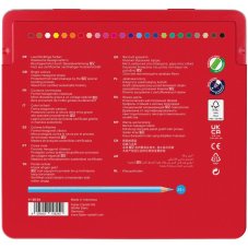 Klasické pastelky Faber Castell  24 farieb v plechu s okienkom