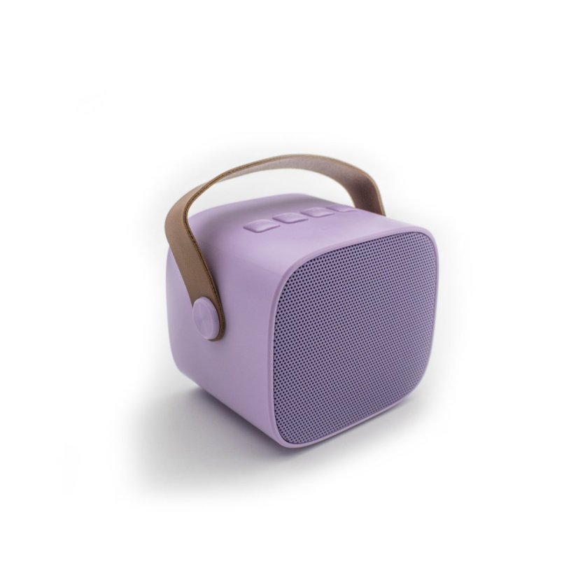 Bluetooth Karaoke set mikrofon a reproduktor Fialový