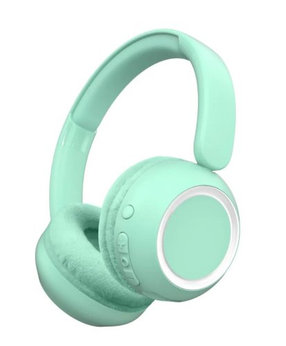 Bezdrátová dětská sluchátka s podsvícením Mint