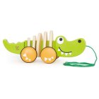 Motoricke hracky pre deti - krokodil na tahanie