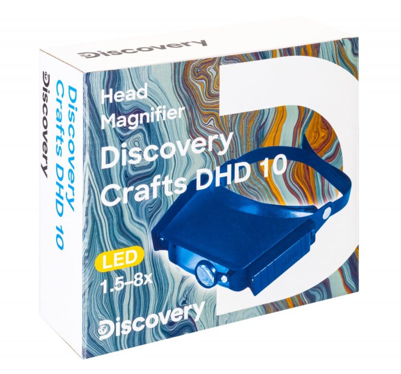 Čelová lupa Discovery Crafts DHD 10
