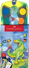 Vodové farby pre deti Dino Connector - 12 farieb