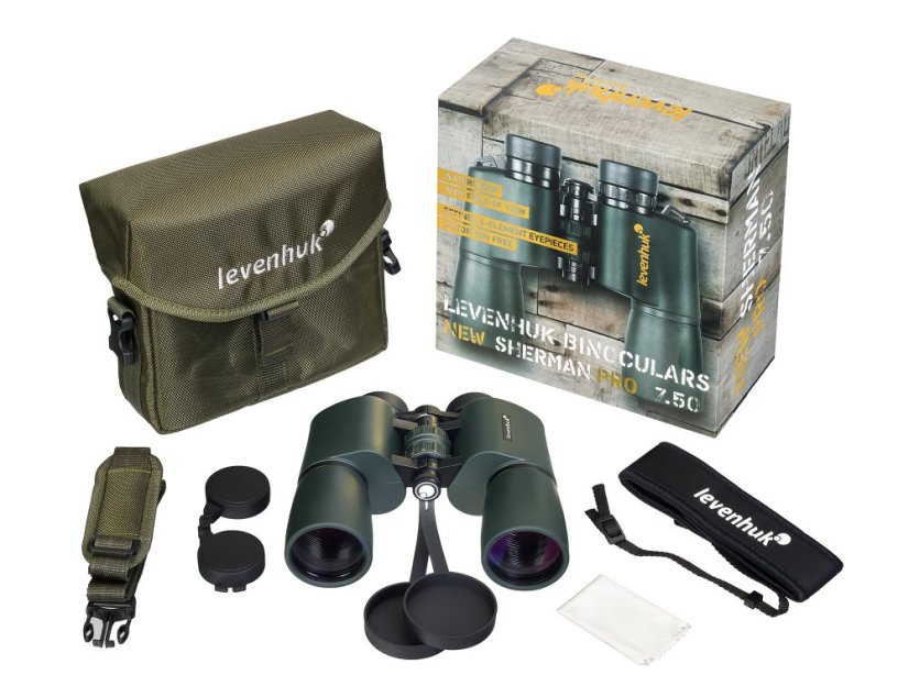 Binokulární dalekohled Levenhuk New Sherman PRO 7x50