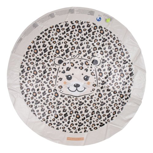 Nafukovacia podložka s fontánkou 150 cm Beige Leopard