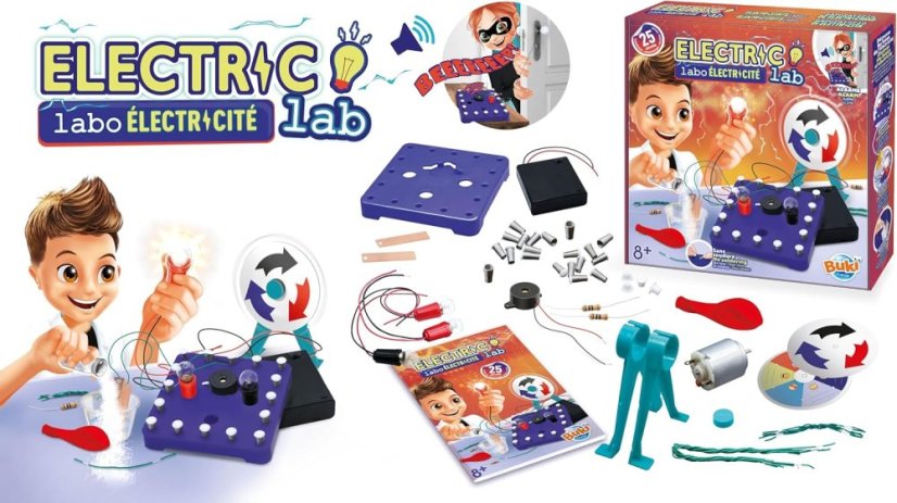 Vědecká stavebnice pro děti - Elektřina
