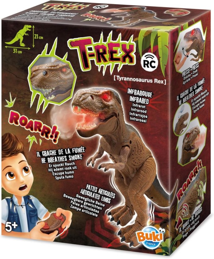 Tyranosaurus Rex na dálkové ovládání
