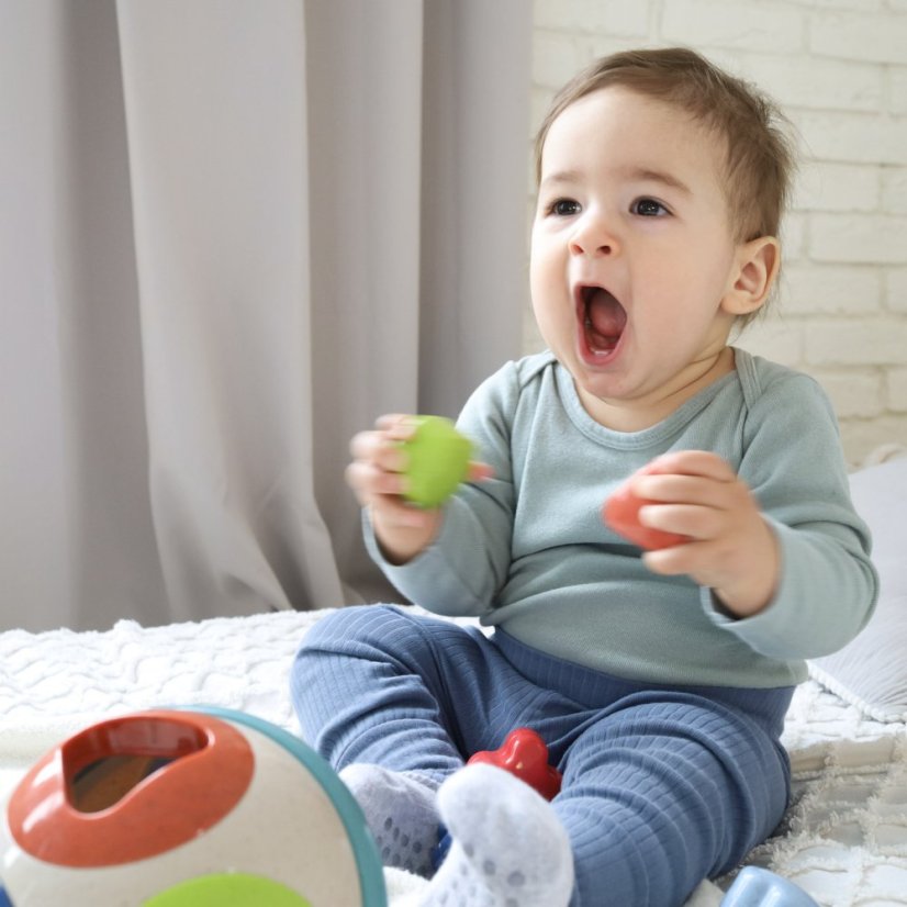 Vkládačka pro děti Koule -BIO hračka