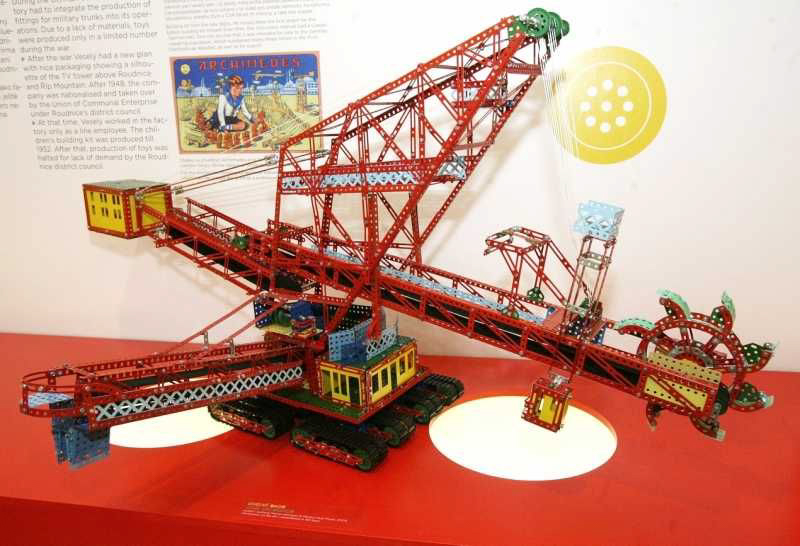 Stavebnica Merkur Maxi - Rypadlo realny vysledok