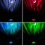 Laserový projektor nočnej oblohy - farby projekcie
