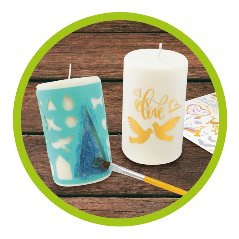 Výroba svíček pro děti