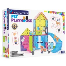 Magnetická stavebnice Magna Tiles Pet Playhouse 50 dílů