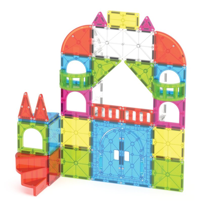 Magnetická stavebnica Magna Tiles City Center 110 dielov