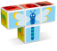 Magicube Insects - Magnetické kocky Svet Hmyzu 4 diely