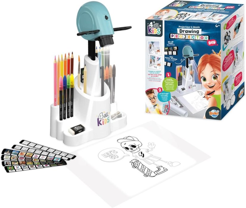 Projektor pro kreslení podle šablon - kreativní sada pro déti