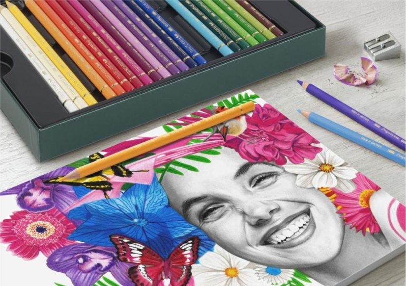 Pastelky Faber-Castell Polychromos a Pitt Matt – set 40 ks
