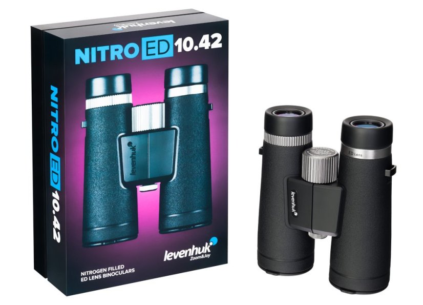 Binokulárny ďalekohľad Levenhuk Nitro ED 10x42