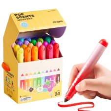 Smyvatelné Fixy s vůní 24 ks
