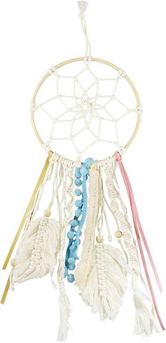 Kreativní sada pro děti Macramé Lapač snů - DELUXE