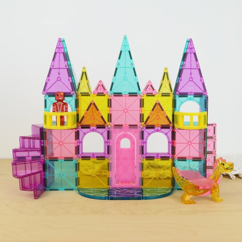 Magnetická stavebnice Castle DLX 48 dílů