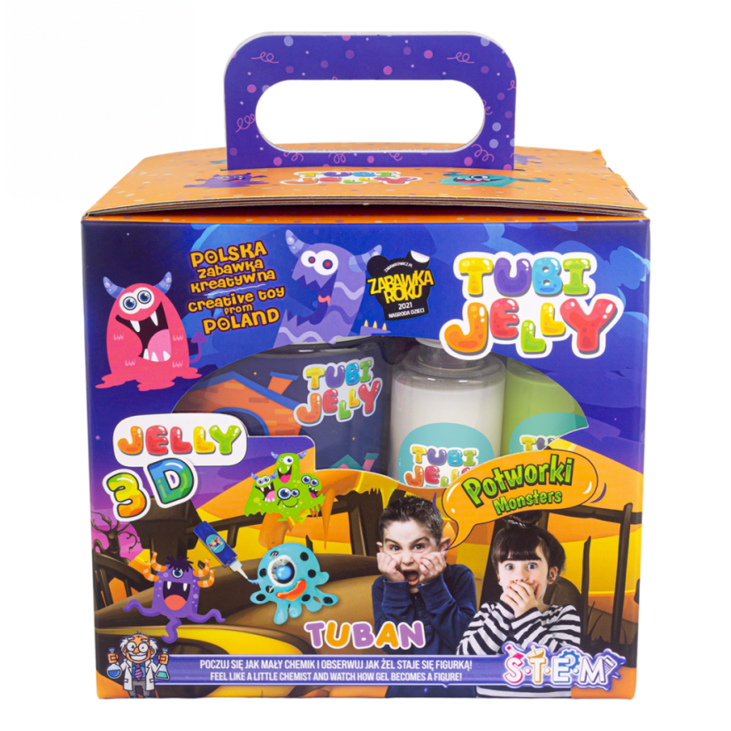 Tubi Jelly Kreativní set s akváriem XL Příšerky